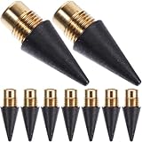 Healvian Austauschbare Graphitspitzen 30 Stück Ersatzspitzen für Tintenlose Bleistifte Ersatzköpfe ohne Spitzen Schreib und Zeichenzubehör für Schule und Büro