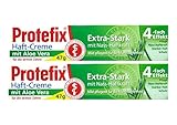2x Protefix Haftcreme Aloe Vera Extra-Stark mit Nass-Haftkraft, 40-ml-Stück