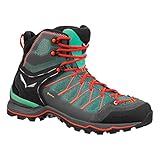 Salewa, Mountain Trainer Lite Mid Gore-Tex Damenwanderstiefel, Grün, 38