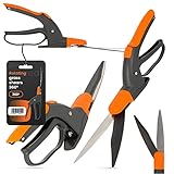 Handgrasschere 360º Rotierende Klinge Rasenkantenschneider Schere Gartenschere Pflanzenschere Trimmen Pflanzenpflege Rutschfester Griff Gartenarbeit Unverzichtbar