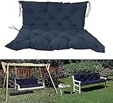 Kissen für Gartenbank, für 2- und 3-Sitzer-Schaukelstuhl, 100/120/150 cm, Sitzkissen für Hammo-Möbel, Liegestuhl, Barest Thi