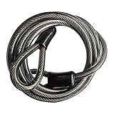 Fahrräder Sicherheit Stahlkabel Geflochten Beschichtet Sicherheit Fahrradschloss Seil Draht Fahrräder Zubehör Fahrrad
