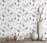 MEIZONGHUOJI Selbstklebend Tapete Vogel Auf Einem Ast Tapete 45 * 300Cm Selbstklebende Folie Abnehmbar Vinyl Klebefolie Wasserdicht Dekorfolie Für Wohnzimmer Schlafzimmer Küche Wand Möbel
