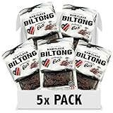 Nam Flava - Original Biltong aus Namibia - 250g (5x50 g) - Beef Jerky, Trockenfleisch, viel Protein