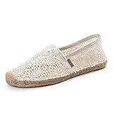 Alexis Leroy Original Classic Damen Espadrilles Weiß 7 UK / 40 EU
