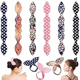 RUIJIE 6 Stück Haarknotenmacher Hair Bun Maker Haarknoten Maker Flexible Donut Brötchen Twist Haarstyling Französisch Deft Dutt Haarband Frisierhilfe Wiederverwendbare Haarschmuck für Mädchen Frauen