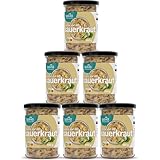 Fermentierte Sauerkraut aus Weißkohl mit Fenchel und Dill Ungekühltes (6x350g)