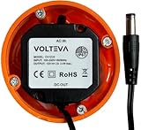 Netzteil 12V DC 2A Unterputz | wetterfest IP67 | optimal für LEDs, IP-Kameras, Router uvm mit DC-Anschlußstecker | AC Adapter Ladegerät Wechselrichter Transformator (12V 2A)