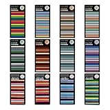 JNJOOD Transparenter Notizblock mit Index, Notizbücher, aus Papier, Schreibwaren, Kawaii, langlebiges Geschenk, einfach zu bedienen