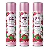 PisPás Trockenshampoo Pack Strawberry Cream - 3er Set für Frisches und Voluminöses Haar im Handumdrehen, Ideal für Schnellen und Täglichen Gebrauch.
