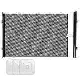 BommFu Einziehbares Hundegitter,Hundegitter für Treppen - Für Indoor Outdoor Haus Welpen Kinder Babys Türdurchgänge