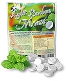 70g Xylit Birkenzucker Bonbons MINZ | 100% mit Xylit gesüsst | Inhalt 35 Bonbons einzeln verpackt | mit natürlichem Aroma | zahnfreundlich …