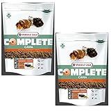 Versele-Laga Complete Cavia All-in-one- Nutrition | Doppelpack | 2 x 500 g | Pellets für Meerschweinchen | enthält Timothy-Heu | angereichert mit Holunderbeeren und Kräutern