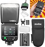 GODOX Blitz V480C Kamera Flash, V480 C Touchscreen Speedlite, GN50 TTL HSS 1/8000s Sync Blitzgeräte, Kompatibel mit Canon R6 Mark II R10 R7 R100 EOS-R R5 Mark II R6 RP R8 M50 600D 90D 700D 750D