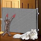 Baby Treppenschutzgitter Ausziehbar, Schutzgitter Treppe Hund, Absperrgitter Ohne Bohren Hund, Hundebarrieren Sicherheitstrennwand, Tierschutzgitter Geeignet Für Treppen/Türen/Innen & Außen