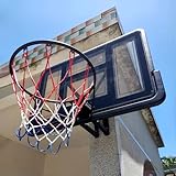 CMYUN Basketballkorb Großer Basketballkorb Zur Wandmontage, Profi-Basketball-Torbrett für Einfahrt, Garage, Park, Trainingsgerät für Basketballkörbe für Drinnen Und Draußen