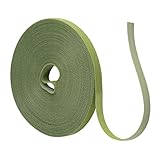 15m Pflanzenbinder Klett, 10mm Kabelbinder Wiederverschließbar Plant ties Pflanzen Klettband für Pflanzen Grün
