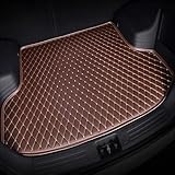 qsms01 Premium-Kofferraummatte aus Leder für Tesla Model 3 Highland 2023-2024 – garantiert ultimativen Schutz mit Stil!,D/Coffee