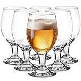 Glasmark Krosno Gläser-Set Für Bier 0,36 Liter - Biergläser, Pokal, Tulpe, Trinkglas - Für Craft Beer, Cocktails - Spülmaschinenfest 6 x 360ML