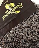 SweetGourmet Ungesüßte Johannisbrottropfen 2M | Keine Koffein-Schokolade | 0,9 kg