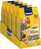 Vitakraft Vogelfutter Grosssittich Menü, 5x 1kg