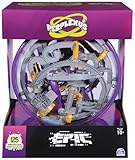 Spin Master Games - Perplexus Epic 3D Kugellabyrinth mit 125 Hindernissen, Konzentrationsspiel mit 360° Bewegung, Geschicklichkeitsspiel für Kinder ab 10 Jahren & Erwachsene