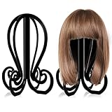 1 Pc Wig Stand Collapsible Wig Stand Perückenständer Perücke Collapsible Wig Stand Standplatz Beweglicher Tragbare Falten Zusammenklappbar Perücken-Trockenständer Perückenständer Halter