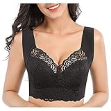 Comfit-BH, Comfit-Original – bequemer und stützender Push-up-BH, Haltungs-BHS für Damen, Bügel-BH mit Floraler Spitze in Übergröße Schlaf BH Klassische Top für Alltag Damen