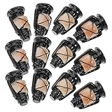 Beaupretty 12 Stück Teiliges Miniatur Kerosinlampe Vintage Mini Laternen Modell Stabiles Kunstharz Detailreiches Puppenhaus Licht Leichtes Windlicht für Mikro Szenerien und Dekoration