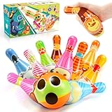 Adeokay Bowling Set - Montessori Spielzeug für Kinder ab 2 Jahren, Outdoor Spiele für Jungen und Mädchen bis 12 Jahre
