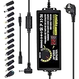 Einstellbares Netzteil 3V-24V Universal Netzteiladapter 5A 120W Verstellbarer Netzadapter 100V-240V AC to DC mit LED Spannungsanzeige und 5,5x2,5mm 14 Tipps für Haushaltselektronik, DC Motor