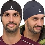 French Fitness Revolution - Schweißabweisende, Atmungsaktive Laufmütze, Helmfutter - Optimale Feuchtigkeitsableitung - Ideal zum Tragen unter einem Helm