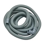 WJIAYAO Waschmaschinenschlauch Ablaufschlauch, 4 Meter, extra lang, for Waschmaschine und Geschirrspüler