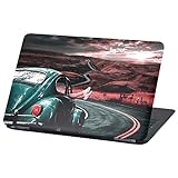 Laptop Folie Cover: Fahrzeuge Klebefolie Notebook Aufkleber Schutzhülle selbstklebend Vinyl Skin Sticker (17 Zoll, LP36 Qualitytime)
