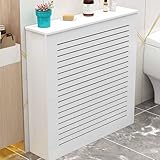 Heizkörperverkleidung, moderne Dampfheizkörperabdeckung und Heizschrankregal für Badezimmer und Wohnzimmer, dekorativer Bodenschrank, einfache Montage