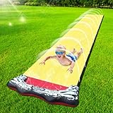 AVCXEC 480 * 70cm Wasserrutsche, Wasserrutsche Garten für Kinder, Wasserrutsch e-Garten für Draußen, Sommer Wasserspielzeug Kinder Outdoor, für kinde r und Erwachsene
