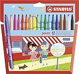 STABILO - Filzstift - power - 18er pack - mit 18 verschiedenen Farben