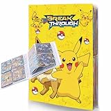 Sammelkarten Album 4 Tasche, Sammelalbum für 240 Karten,Karten Sammelalbum, 30 Seiten Sammelkarten Hefte Sammelkarten Album Kartenhalter Kartenhüllen Ordner(kan1)