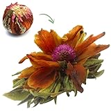 Tee Blumen 'Krone des Geschmacks' TEA CAA 1 Stück 6g | Grüner Tee - Lilienblüte - Lichi-Blüte | Ausgewählte TEE | Green Tea Flowers | Ideal für Teeliebhaber