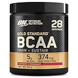 Optimum Nutrition Gold Standard BCAA Pulver, Geschmack Raspberry and Pomegranate, 266g, 28 Portionen
