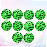 HONMEET 10 Stück Teiliges Aufblasbares Wassermelonen Ball Kunststoffspielzeug für Buntes Strand Poolspielzeug für Jungen und Mädchen im Freien