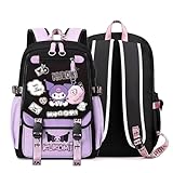 Clybeaut K-uromi Rucksack, Cartoon schulanfänger schultasche, Studentischer Kinder Rucksack K-uromi, mit großem Fassungsvermögen, Für Männer und Frauen