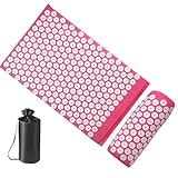 Entspannungs-Spike-Pad-Set – Akupressur-Kissenmatten-Kombination, Massage-Druckmatten-Set, Therapie-Triggerkissen | Verjüngende Körper-Wellness-Lösung, Schmerzlinderungs-Akupunktur-Set für unterwegs,