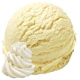 Vanille Sahne Geschmack 1 Kg Gino Gelati Eispulver Softeispulver für Ihre Eismaschine