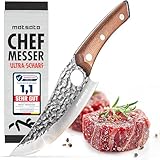 Matsato Küchenmesser Scharf, Kochmesser. Japanisches Messer Original für Küche Messer Japan Original Knife Perfekt zum Schneiden und Zerkleinern