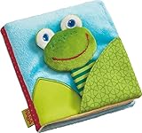 HABA 302097 Stoffbuch Zauberfrosch, Kleinkindspielzeug