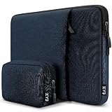 15,6 Zoll Laptoptasche Laptophülle,ZYB Sleeve Wasserdicht Hülle Laptop Tasche 15.6 für 15 Zoll Notebook Lenovo Thinkpad Ideapad HP Acer Dell Surface Laptop,2023-2019 MacBook PRO 16 M3 M2 M1-Blau