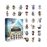 Weihnachten Aftel Kalender Figur | 2D Acryl Dekorationen - Vierundzwanzig Stücke Acryl Abenteuer Figuren Set,Für Mädchen Studenten Freunde Türgriff Home Party Auto Interior Ausstellung