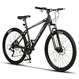 CARPAT SPORT 26 29 Zoll Mountainbike für Jungen, Mädchen, Damen & Herren, Scheibenbremse, 21 Gang-Schaltung, Aluminium Rahmen, Hardtail Fahrrad Jugendfahrrad MTB