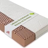 LaModula Bio-Kaltschaum Matratze Franz - Hochwertige & Luxus 7-Zonen-Wendematratze, 140x200 cm, H3 Medium